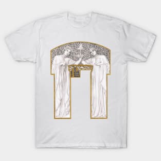 Allegorical Figures with goblet of fire T-Shirt